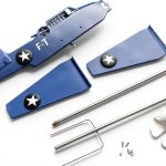 Weather Vane 3D Airplane Shape, Sturdy Stainless Steel Airplane Weather Vane Wind Spinner Windmill for Garden Patio Lawn Yard, Outdoor Airplane Wind Sculpture Sculpture Only Propeller can Spin-0