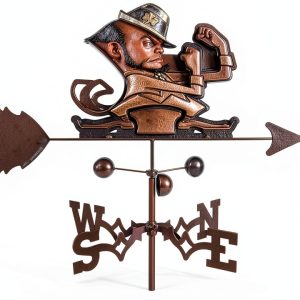 Notre Dame Fighting Irish Weathervane SWEN Products Mount Coppervien-0