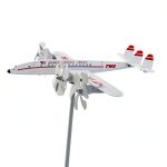 Metal Airplane Weathervane by Generic Outdoor Iron Windmill 10x28-0
